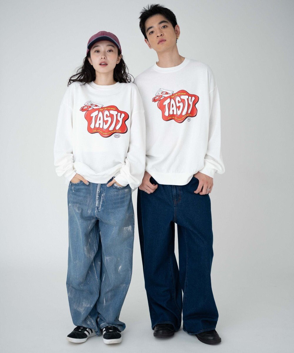 WEGO 【ユニセックス着用ITEM/SMLサイズ展開】アソートグラフィックプルオーバー 