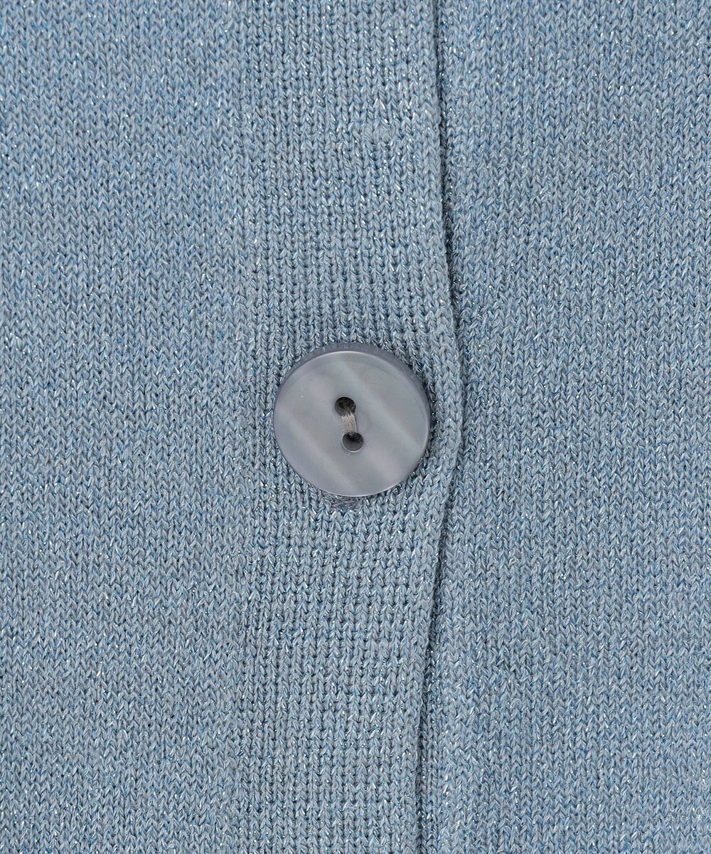 Feroux 【洗える】ラメニットカーディガン 