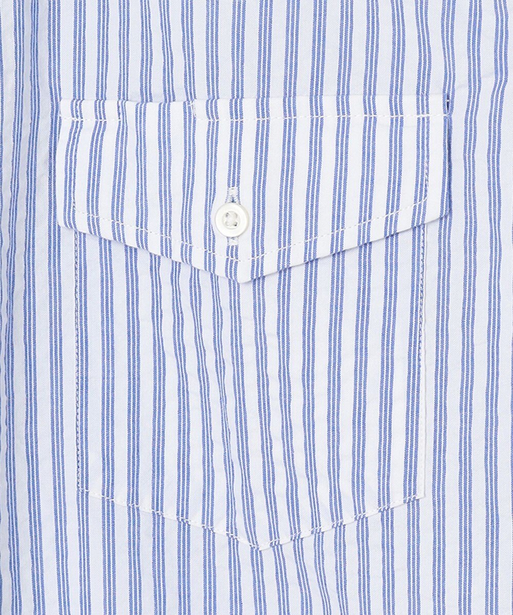 J.PRESS MEN 【WEB・一部店舗限定】シアサッカーストライプ シャツ/B.D 