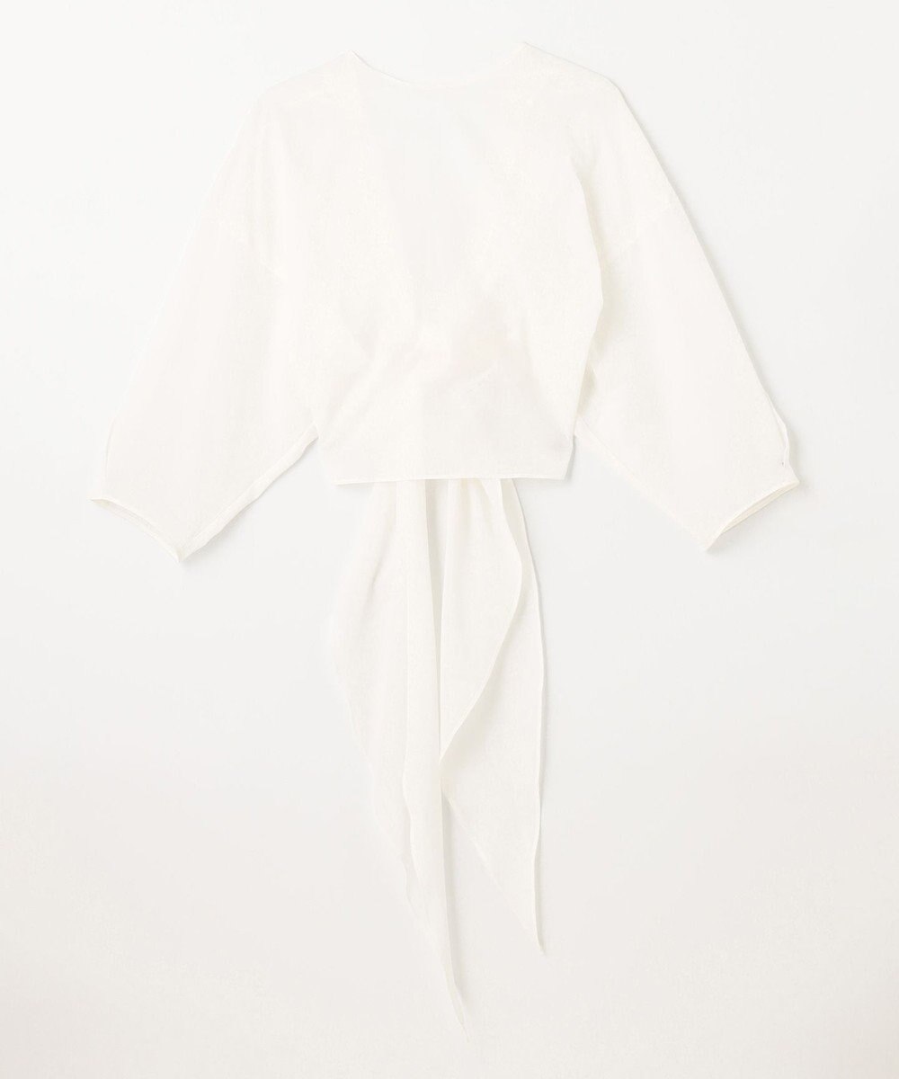 NAVE 【Nave 　洗える】マルチウェイシアーブラウス 