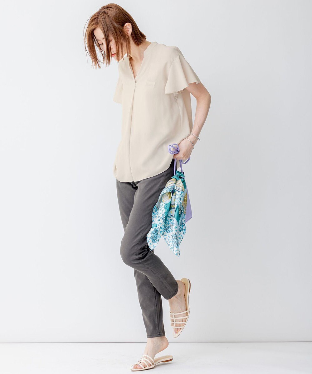 23区 【STORY7月号掲載】HEWN ポインテッドストラップ ミュール 