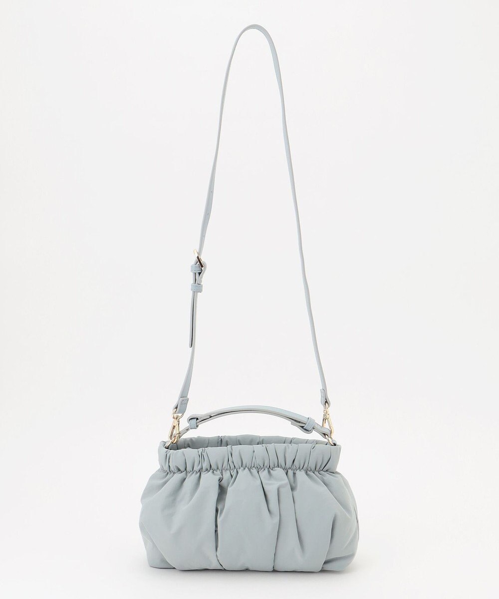 組曲 【弱撥水・軽量】2WAYギャザーハンド バッグ 