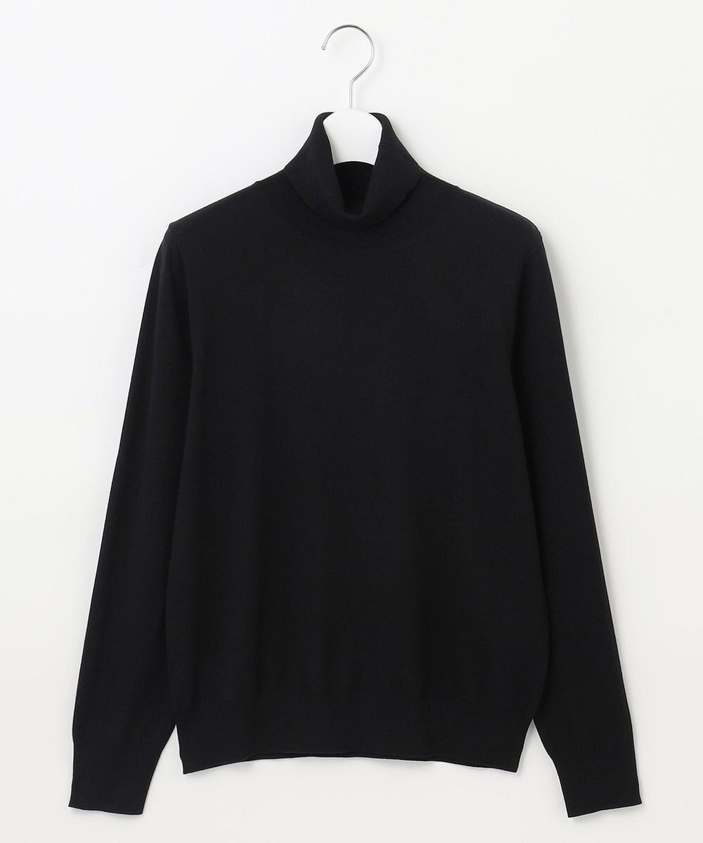 J.PRESS LADIES L 【洗える】PRINCE タートルネック ニット 