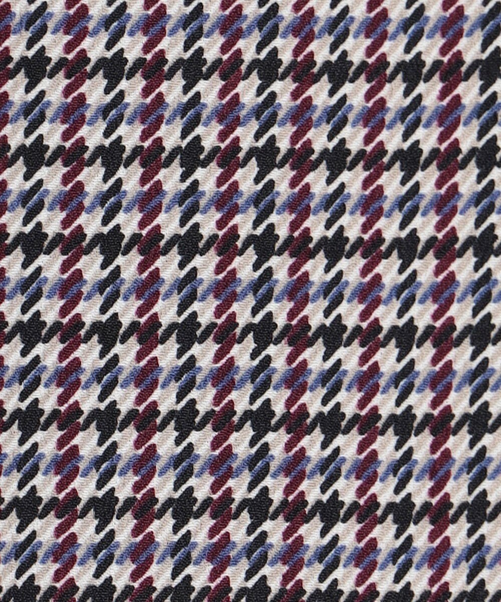 J.PRESS LADIES デシンハウンドトゥースプリント スカート 