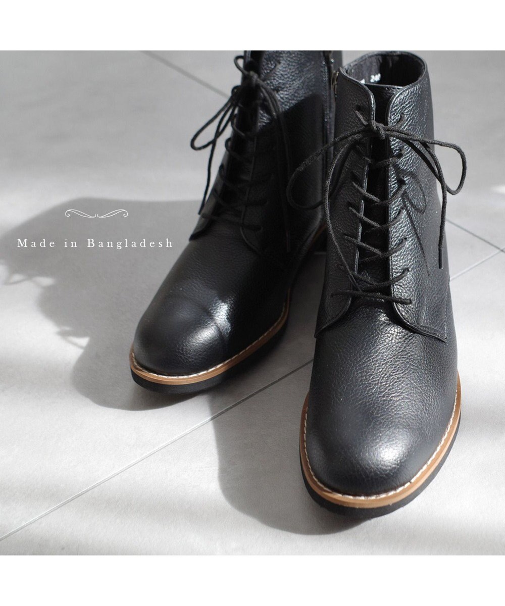 Pointer 本革レースアップブーツ 