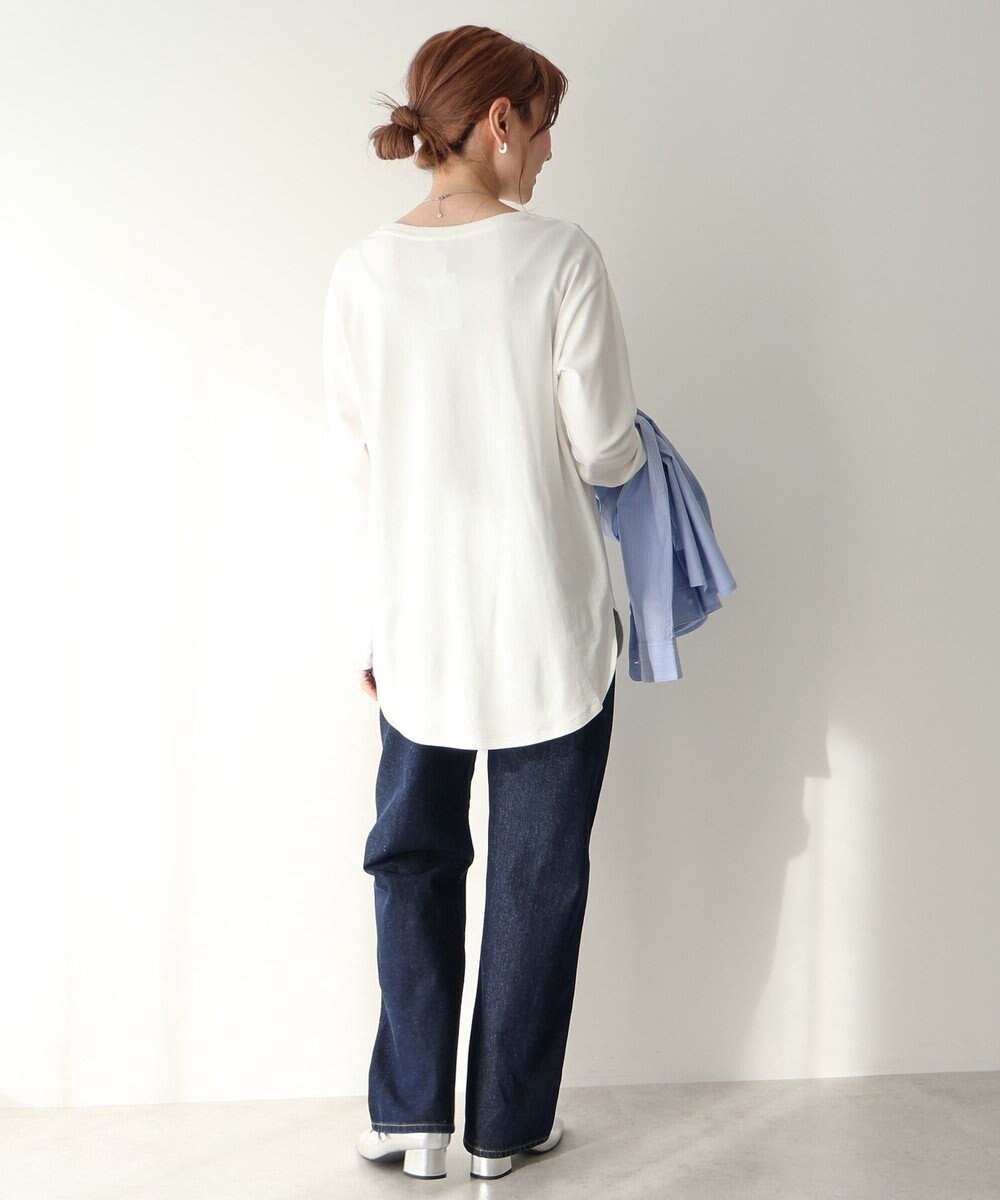 AMERICAN HOLIC クルーネックロングカットプルオーバー 