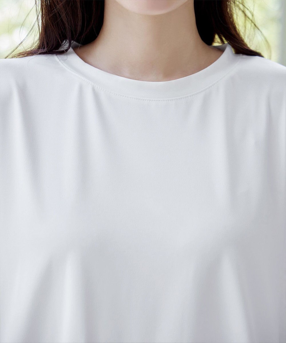 Tiaclasse 【洗える】ギャザーポンチョカットソープルオーバー 