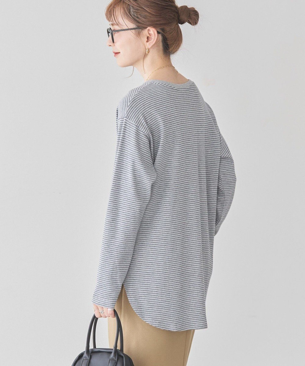 AMERICAN HOLIC クルーネックロングカットプルオーバー 