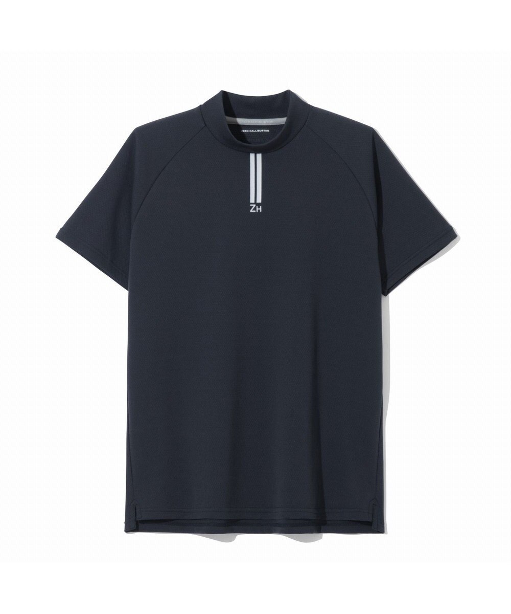 ZERO HALLIBURTON 【吸水速乾・抗菌防臭】 ダブルリブモックネックTシャツZHG-M5S5b 82950 