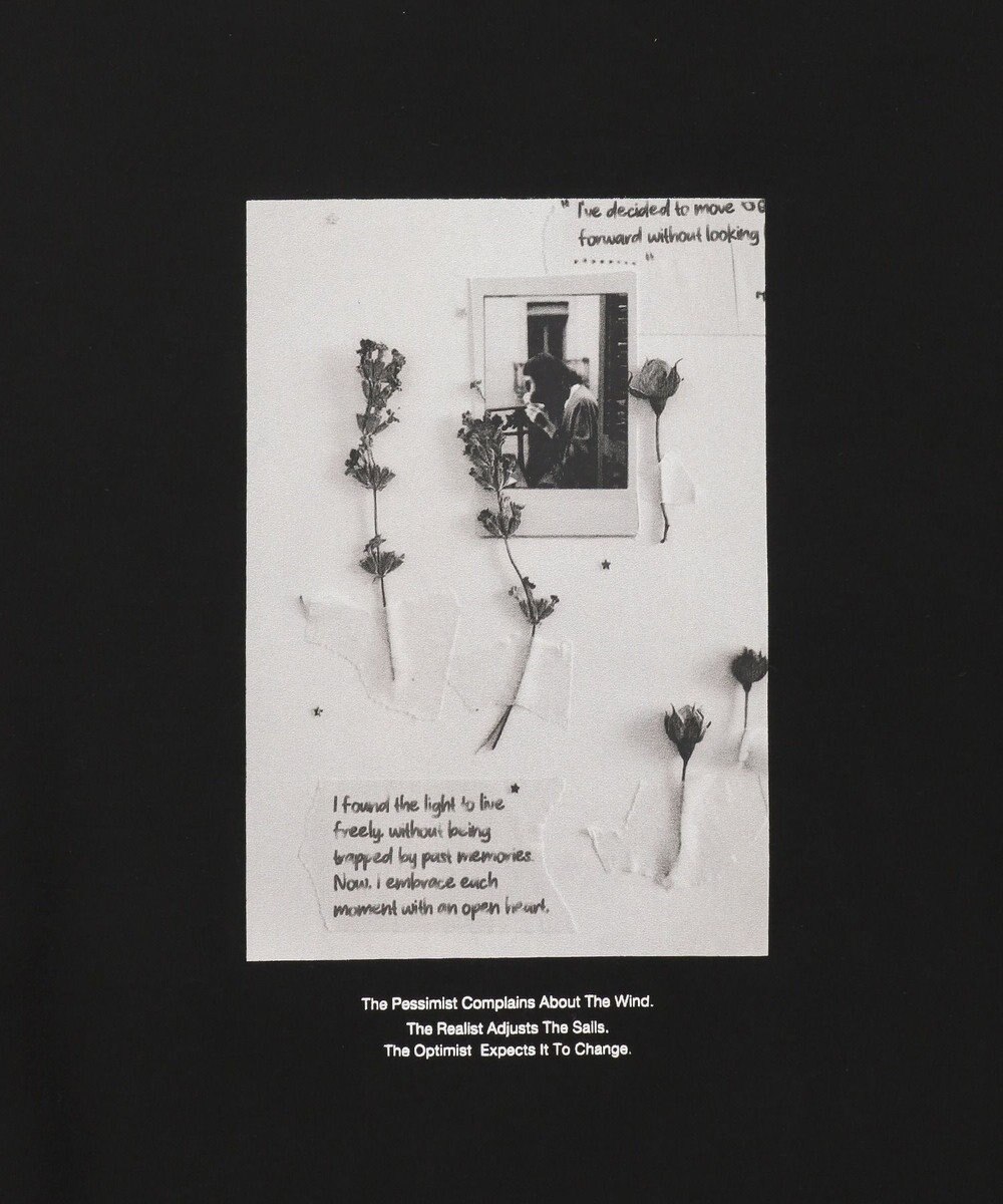 WEGO 【２点セット】アクセ付きフォトグラフィックプルオーバー 