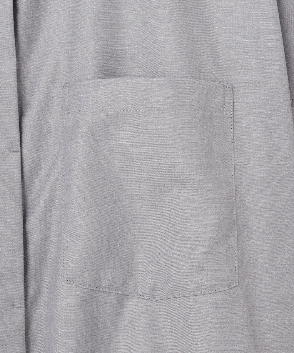 J.PRESS YORK STREET 【WOMEN】バックドレープ シャツワンピース 