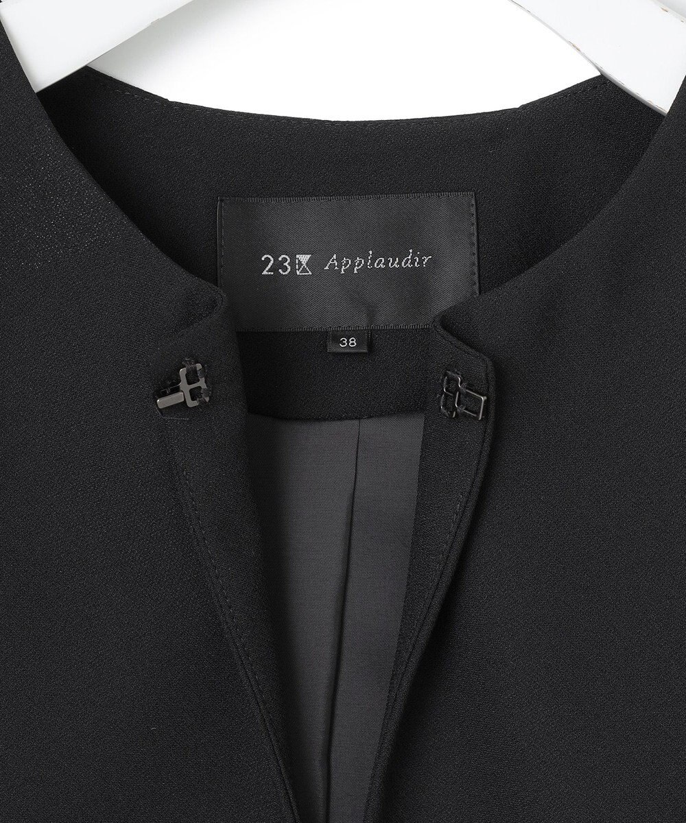 23区 S 【APPLAUDIR】バックサテンジョーゼット ジャケット 