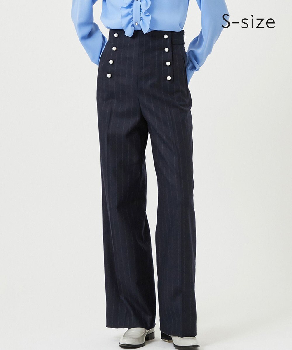 BEIGE， 【S-size】MARCEAU / ストライプパンツ 