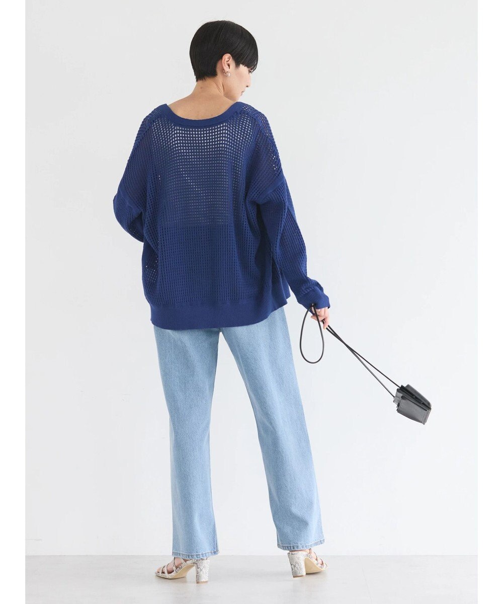 AMERICAN HOLIC ２ＷＡＹメッシュ編みニットカーディガン 