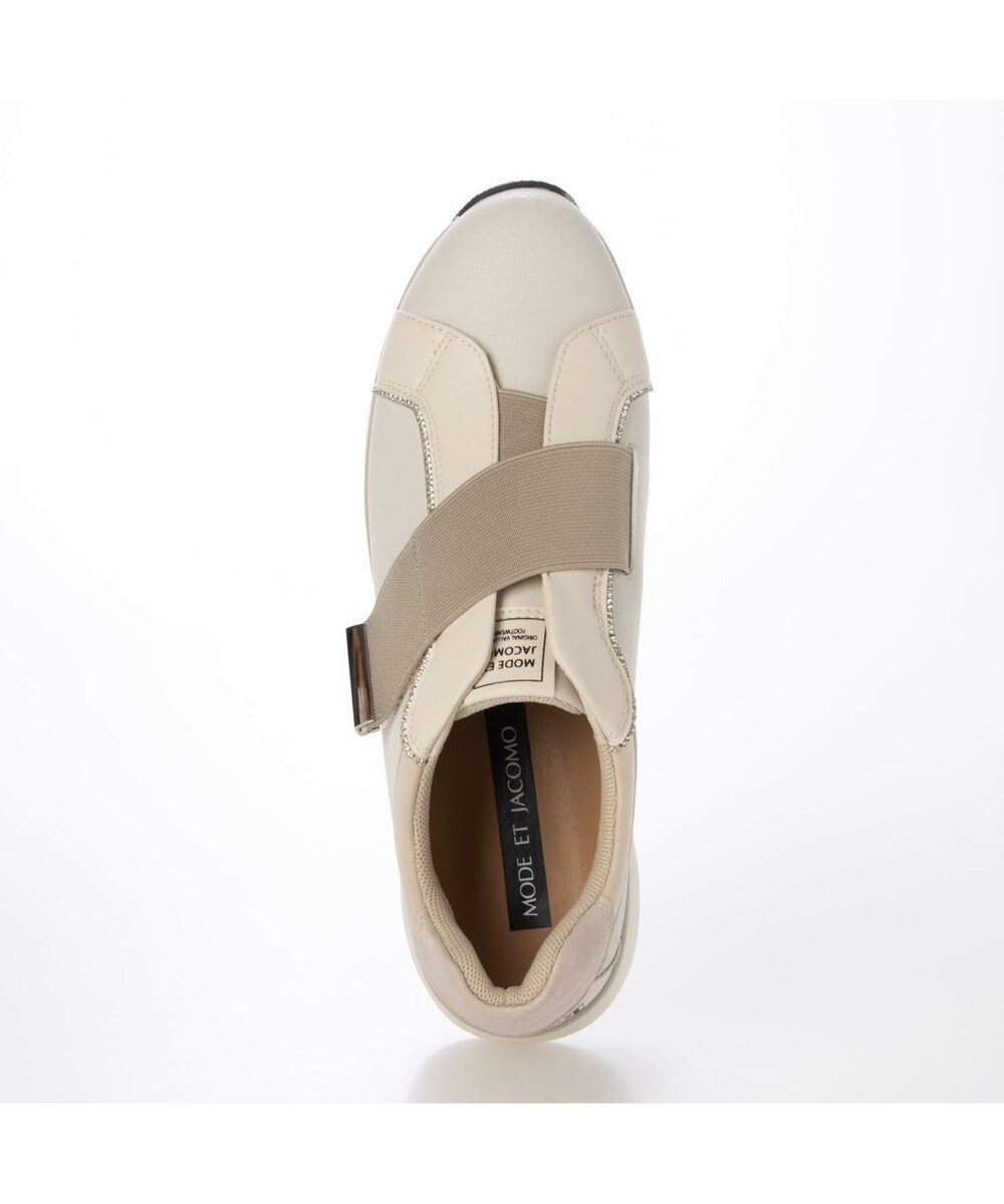 MODE ET JACOMO <MODE ET JACOMO>きれいめ厚底ベルクロスニーカー 