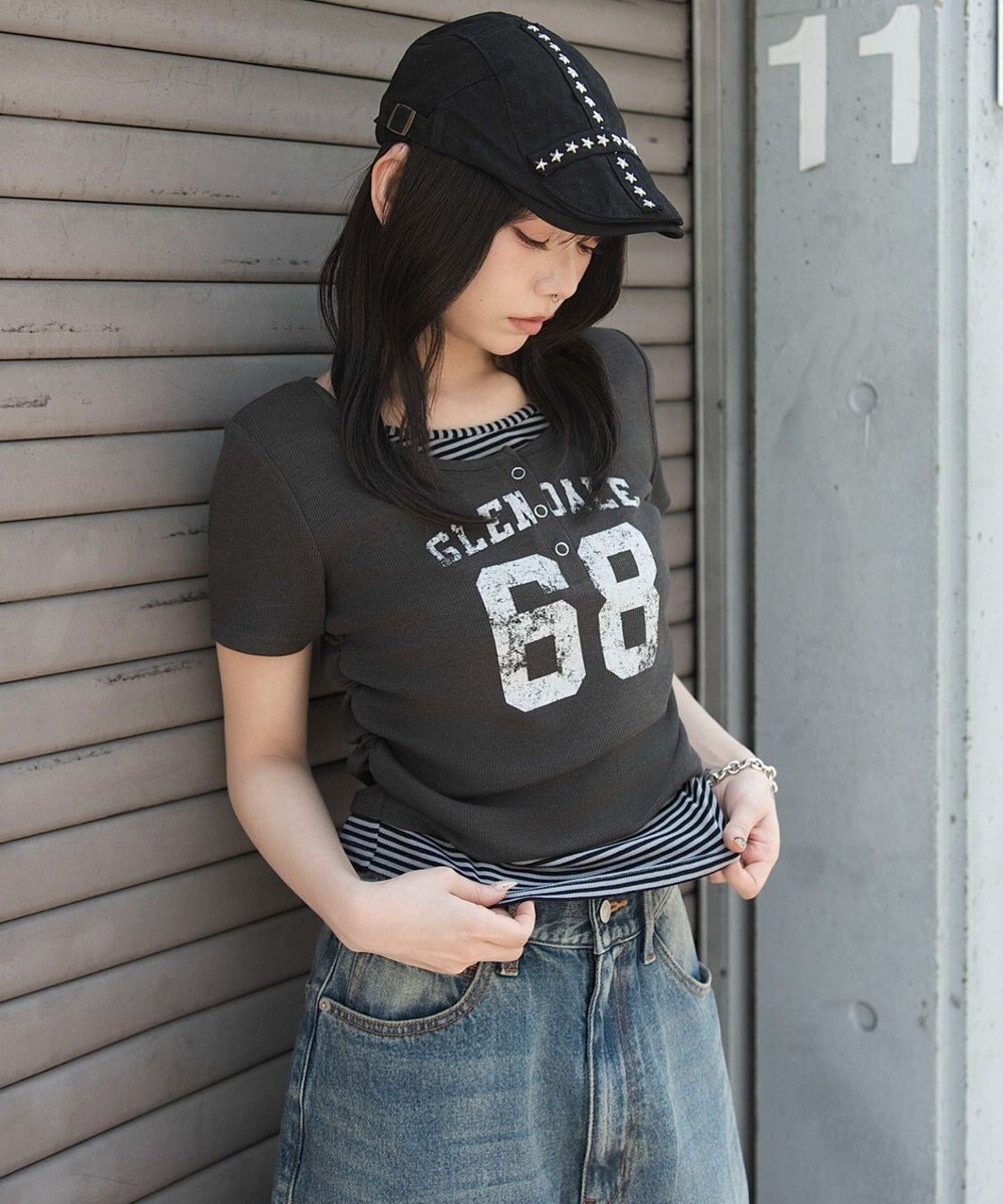 WEGO レイヤードグラフィックT 