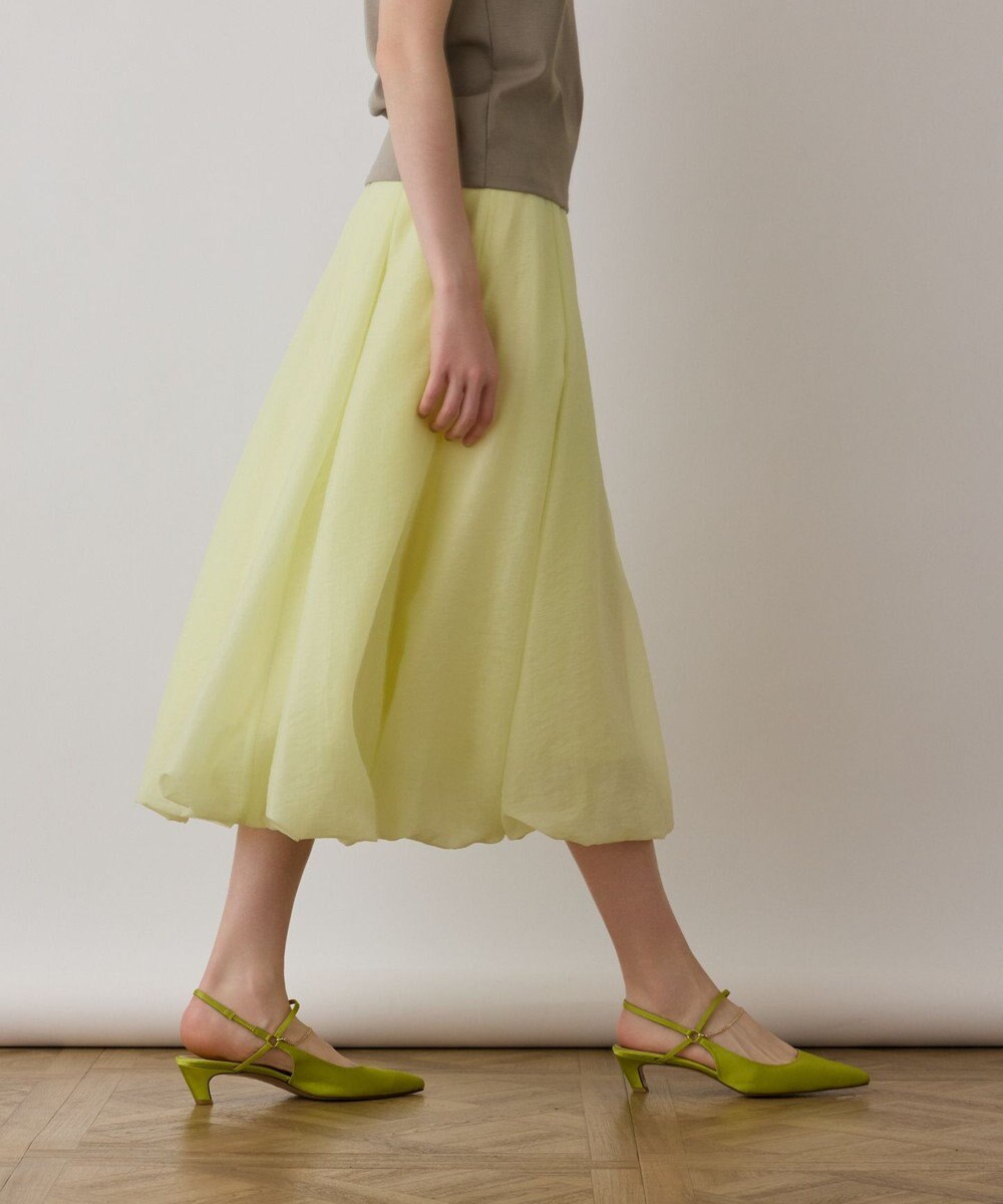 GRACE CONTINENTAL バルーンシアースカート 