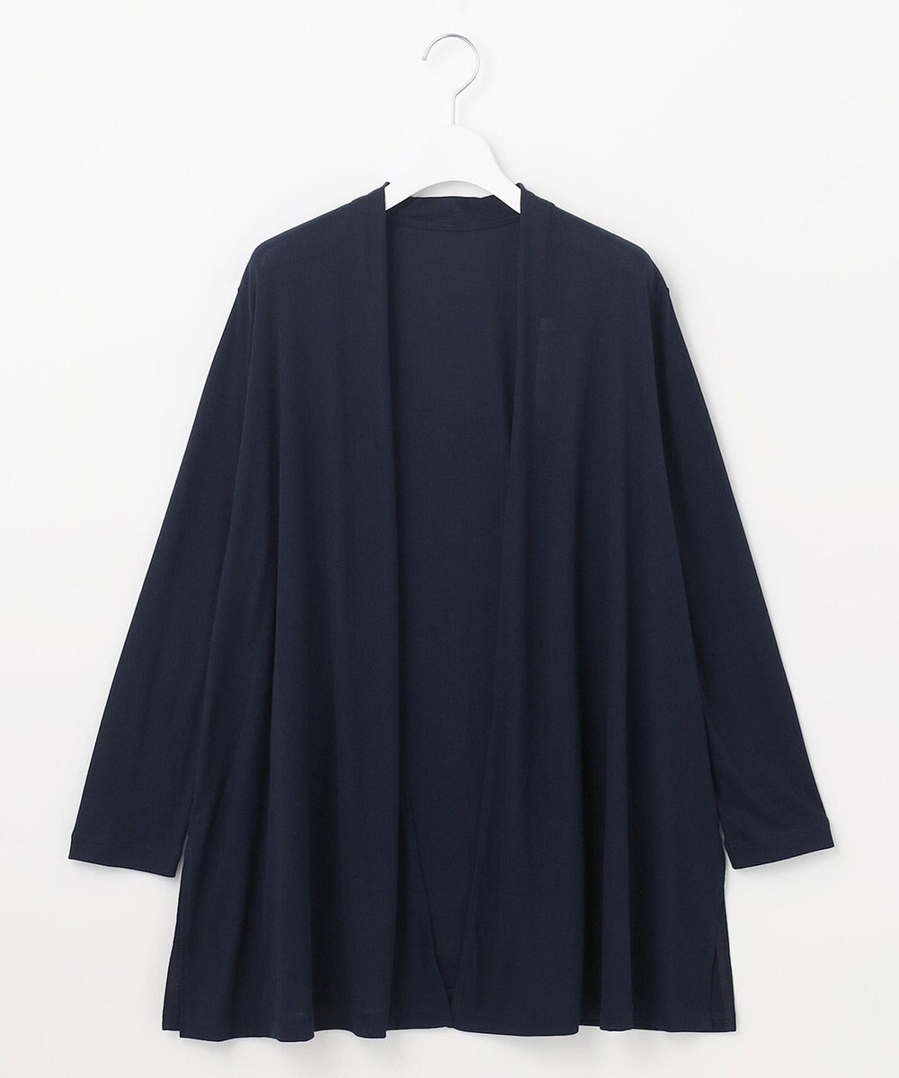 自由区 【好評につき新色追加・接触冷感・UVカット・洗える・XSサイズあり】ハンディカーディガン ロング丈 