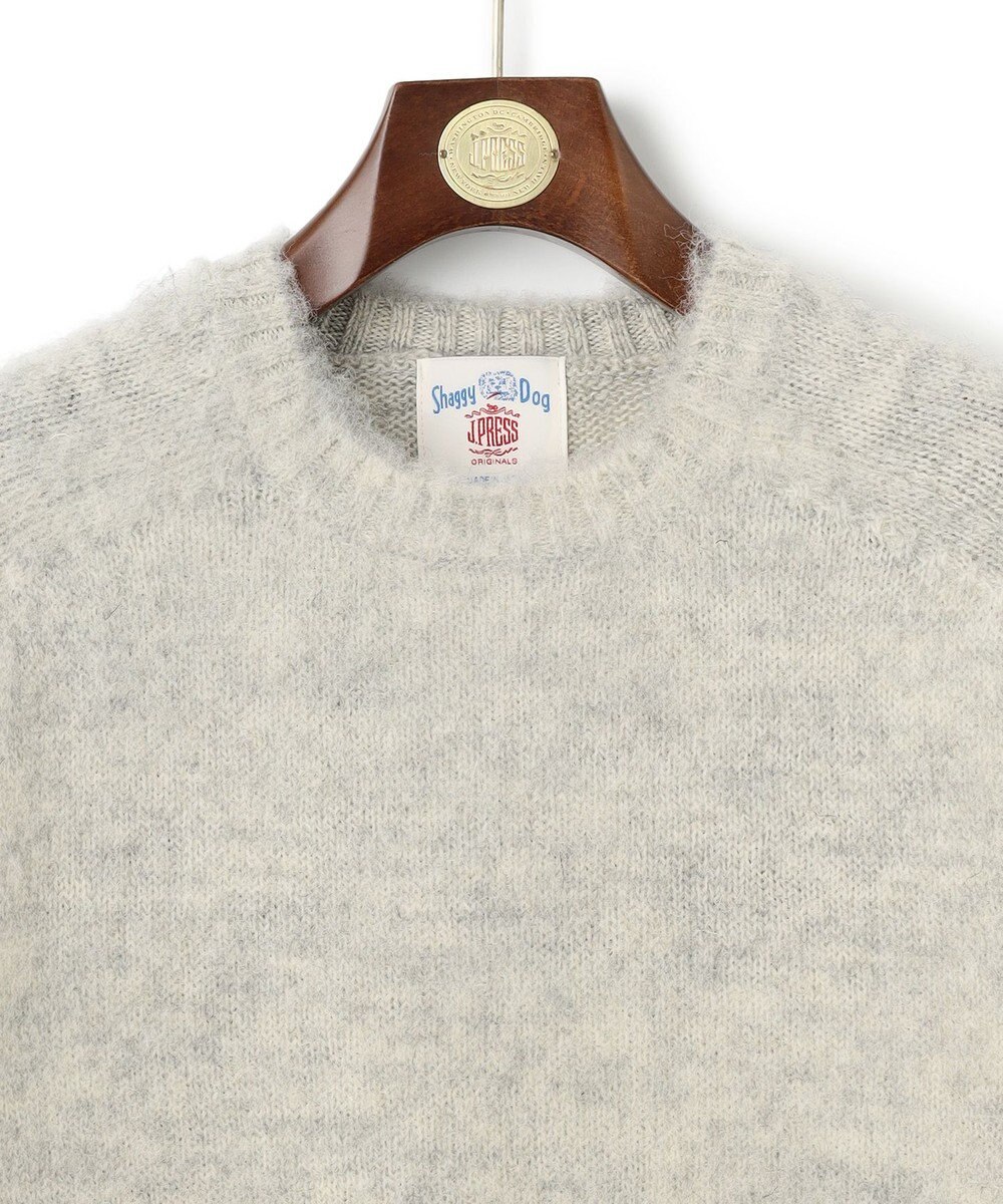 J.PRESS MEN 【J.PRESS ORIGINALS】Shaggy Dog Crew Neck Sweater / Japan Made 