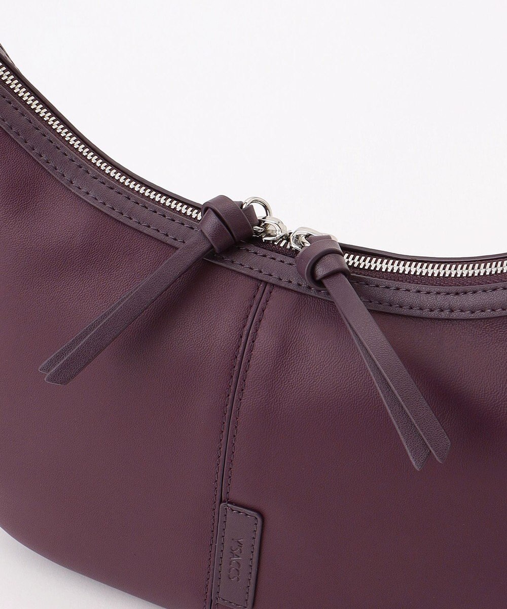 Y'SACCS イタリアンシープ　マルチポーチ付き　ホーボーバッグ 