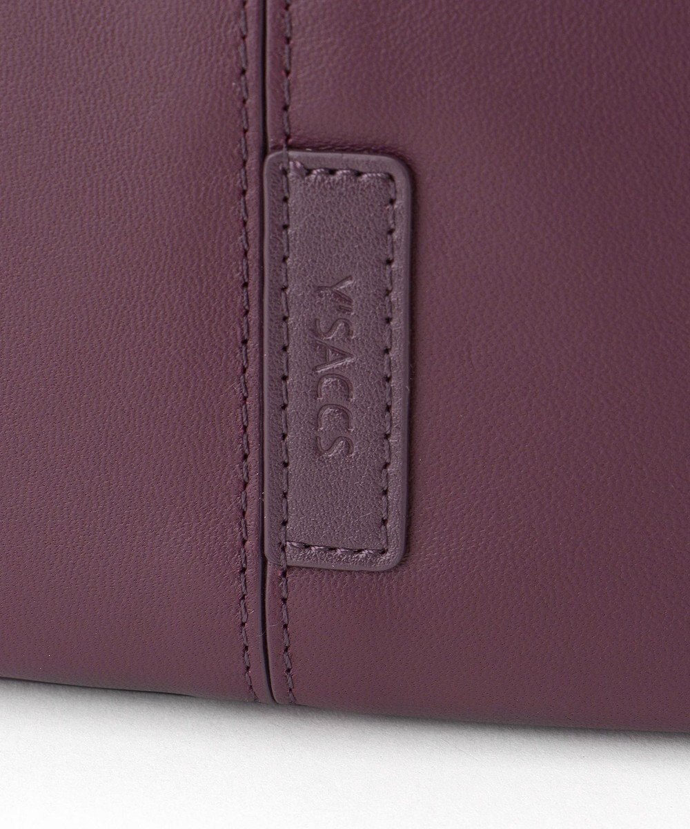 Y'SACCS イタリアンシープ　マルチポーチ付き　ホーボーバッグ 