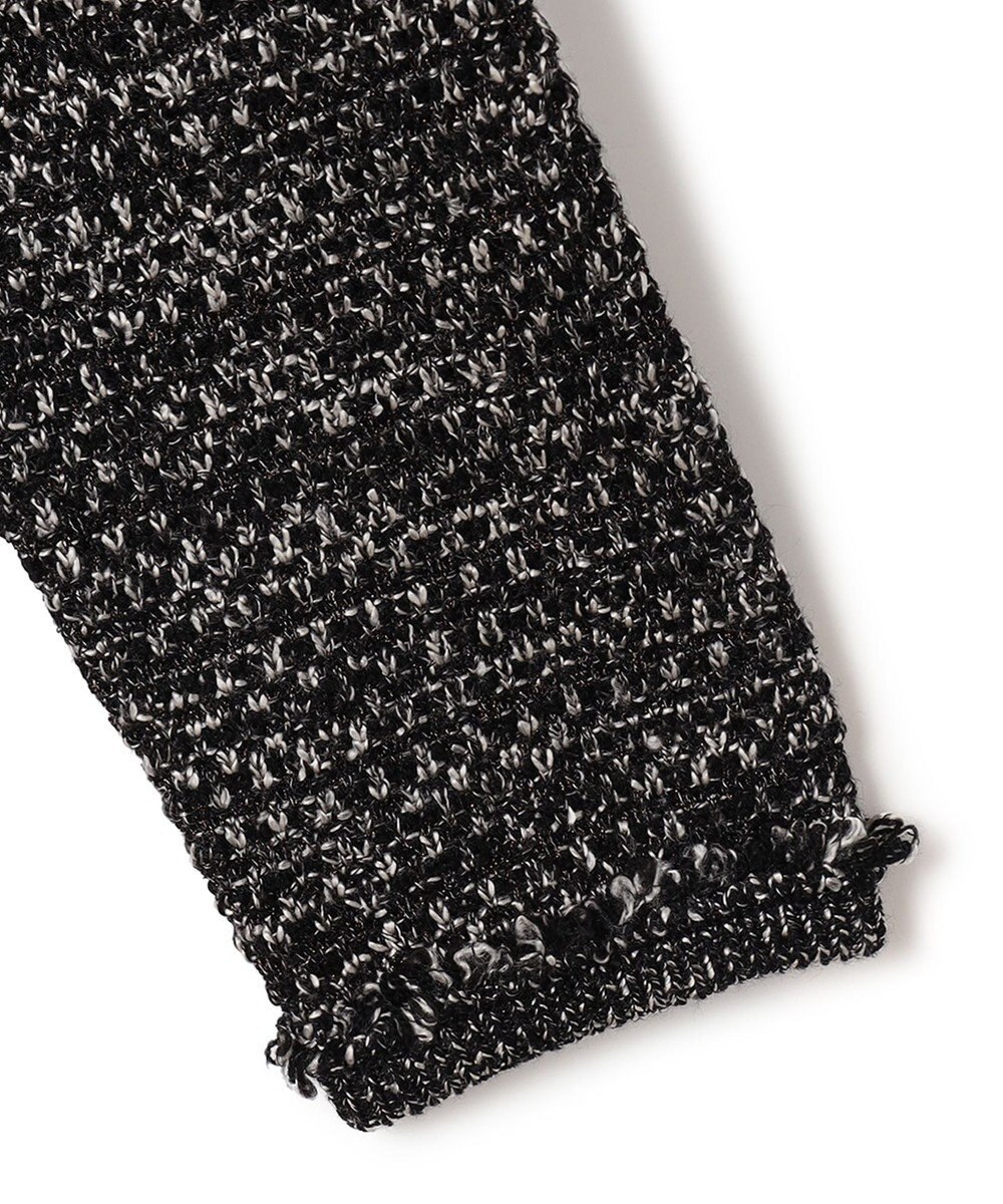 23区 S ファンシーツイード ニットジャケット 