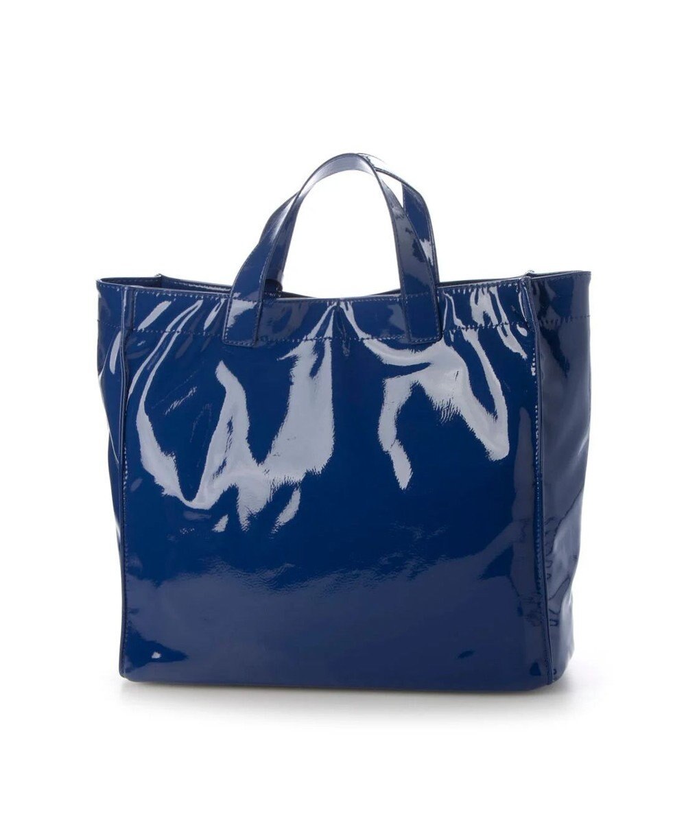 UNBILLION カシュカシュ cachecache / ソフトエナメルスクエア手提げトート 