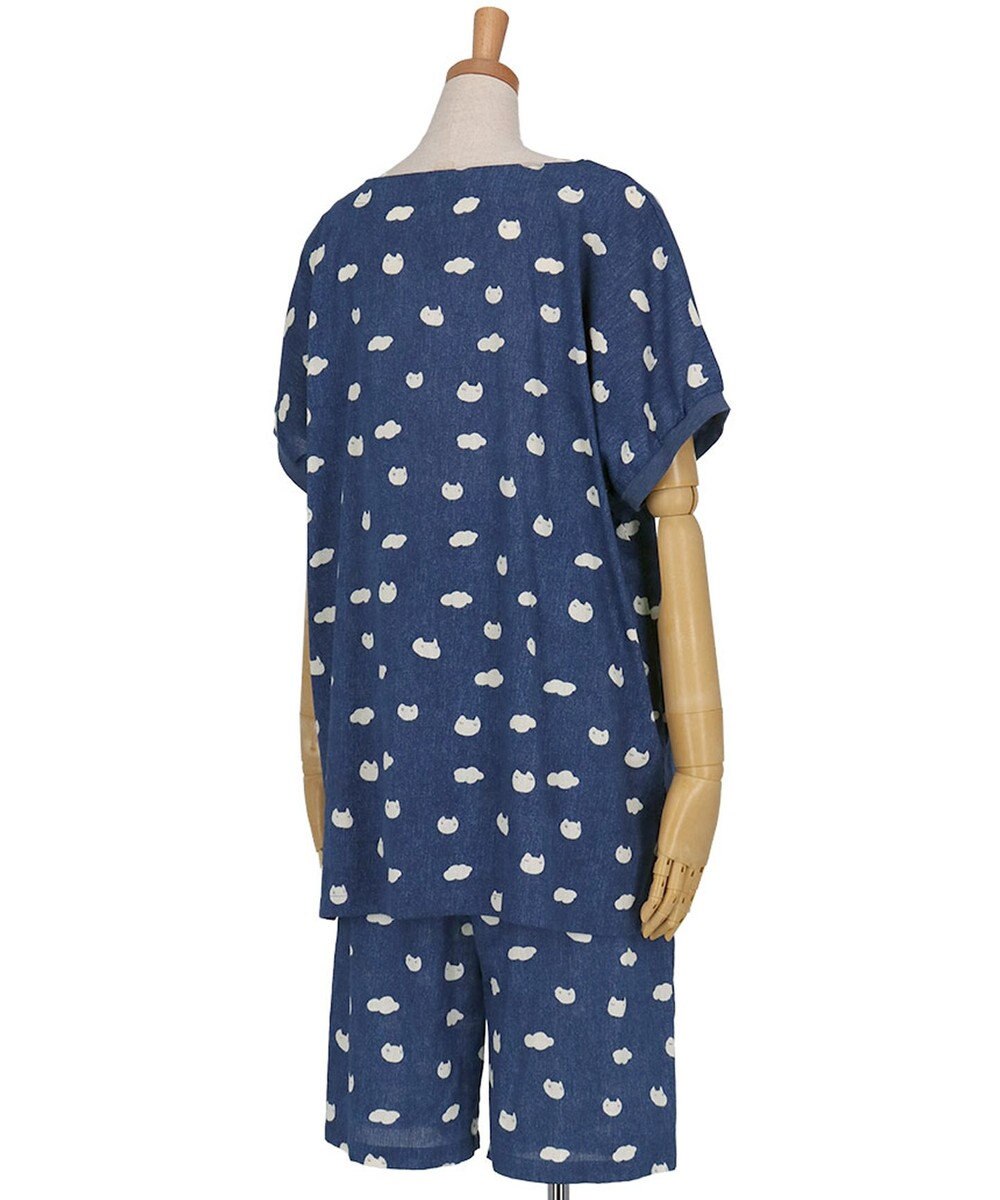 tsumori chisato SLEEP ツモリチサト パジャマ 綿100%(本体) 楊柳素材 4分袖 6分丈 レディース UDT119 /ワコール 