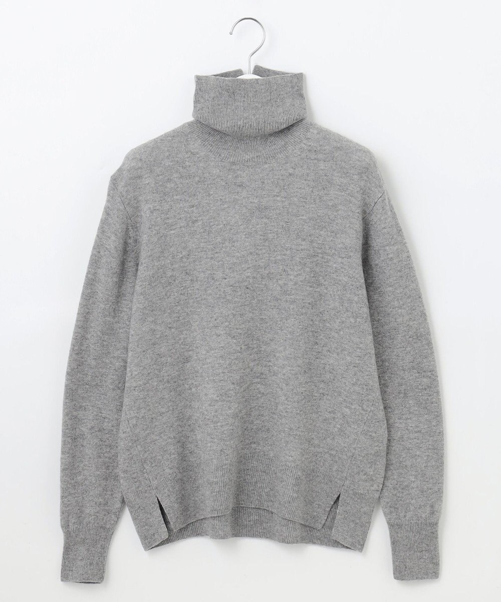 J.PRESS LADIES 【洗える】CASHMERE BLEND タートルネック ニット 