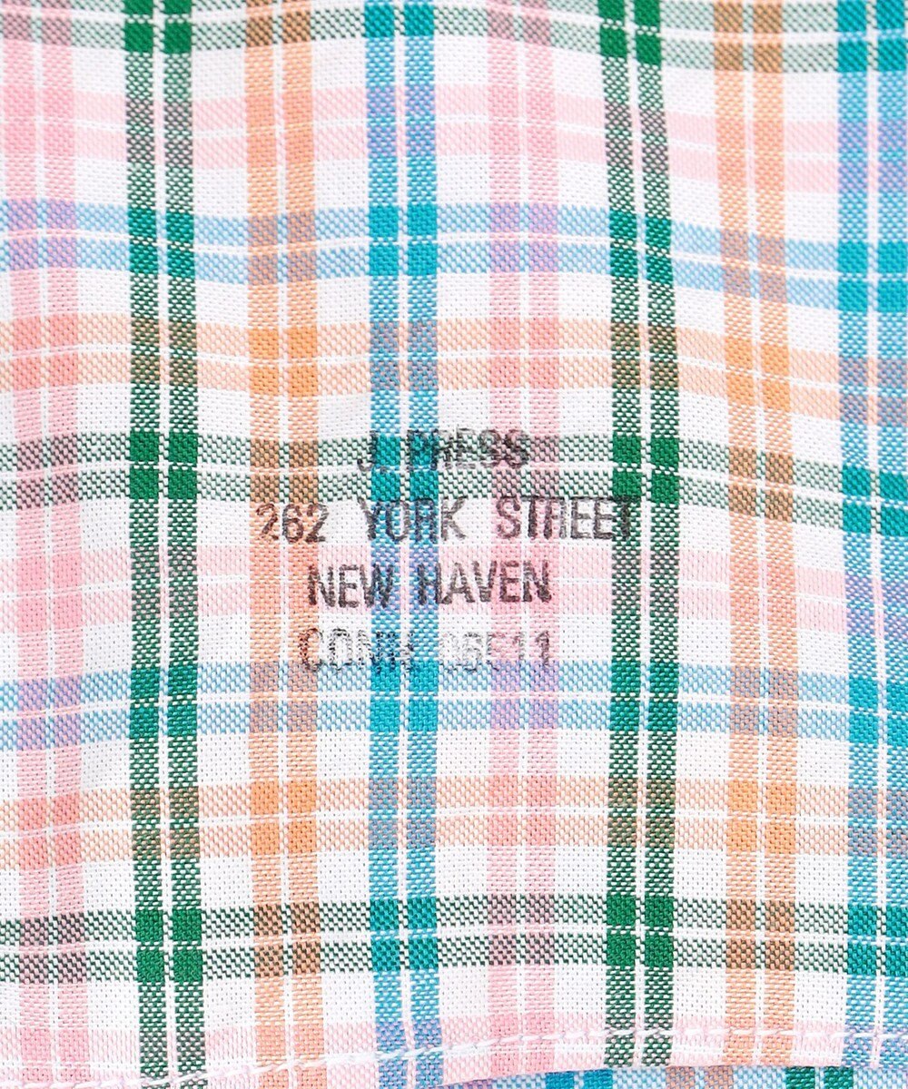 J.PRESS MEN 【SOMELOS / ソメロス】コットンオックス マルチチェックシャツ / B.D. 