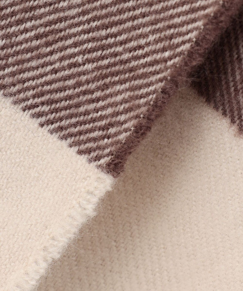 ANY SIS ノーブルチェック ポンチョ ストール 