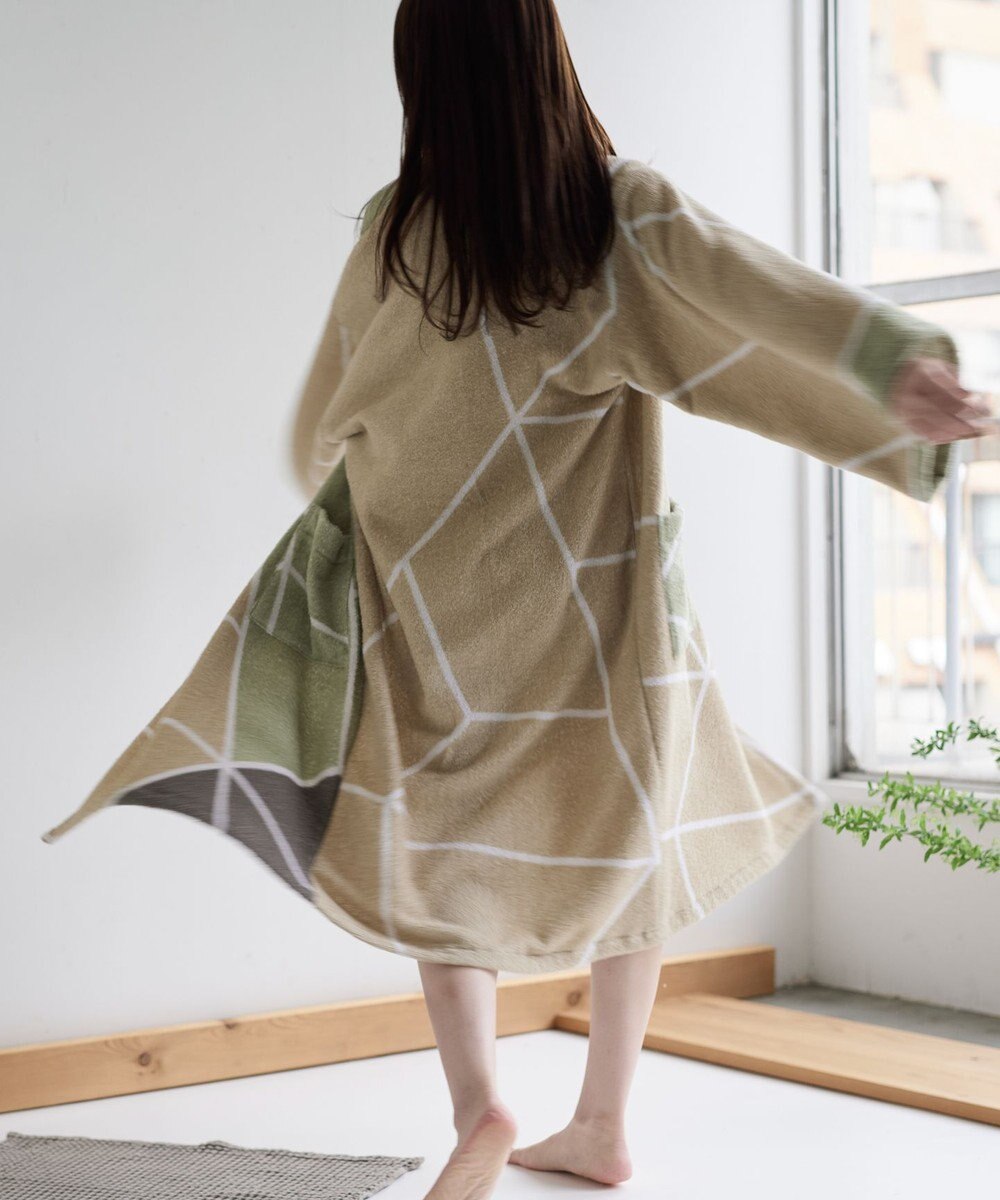 LOOM&SPOOL LBRパイルバスローブ 