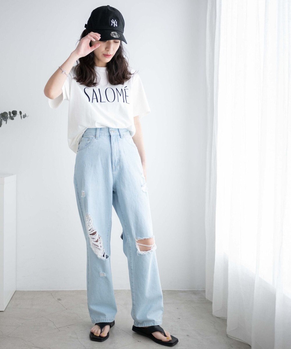 WEGO ヘビークラッシュローライズパンツ 