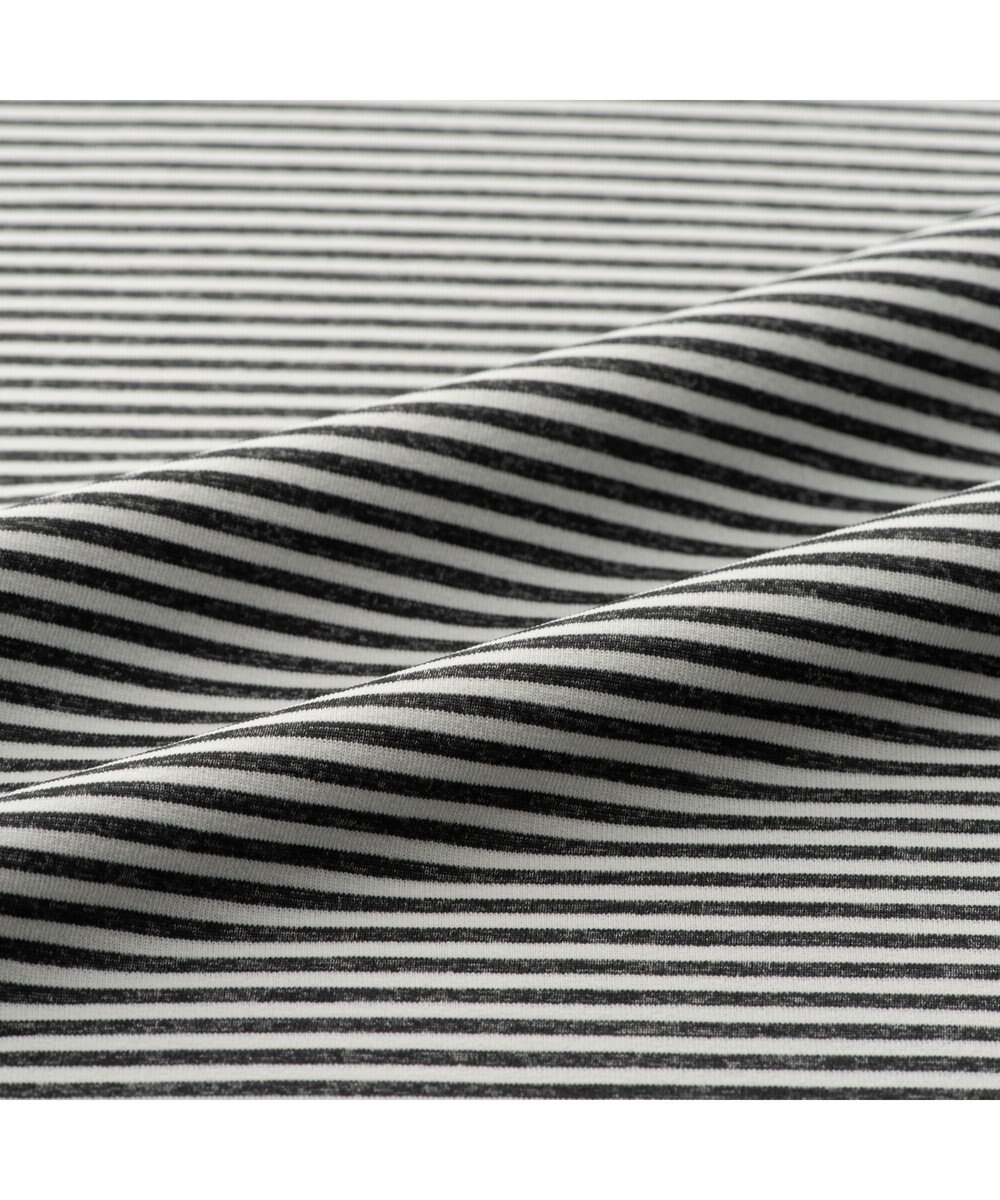 ZERO HALLIBURTON メランジ ボーダー モックネック シャツ ZHG-A4S5 82815 ゴルフウェア 