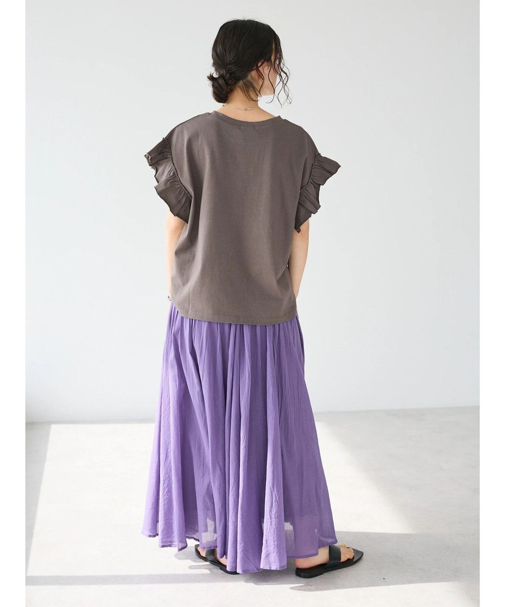 CRAFT STANDARD BOUTIQUE 袖ギャザーフレアプルオーバー 