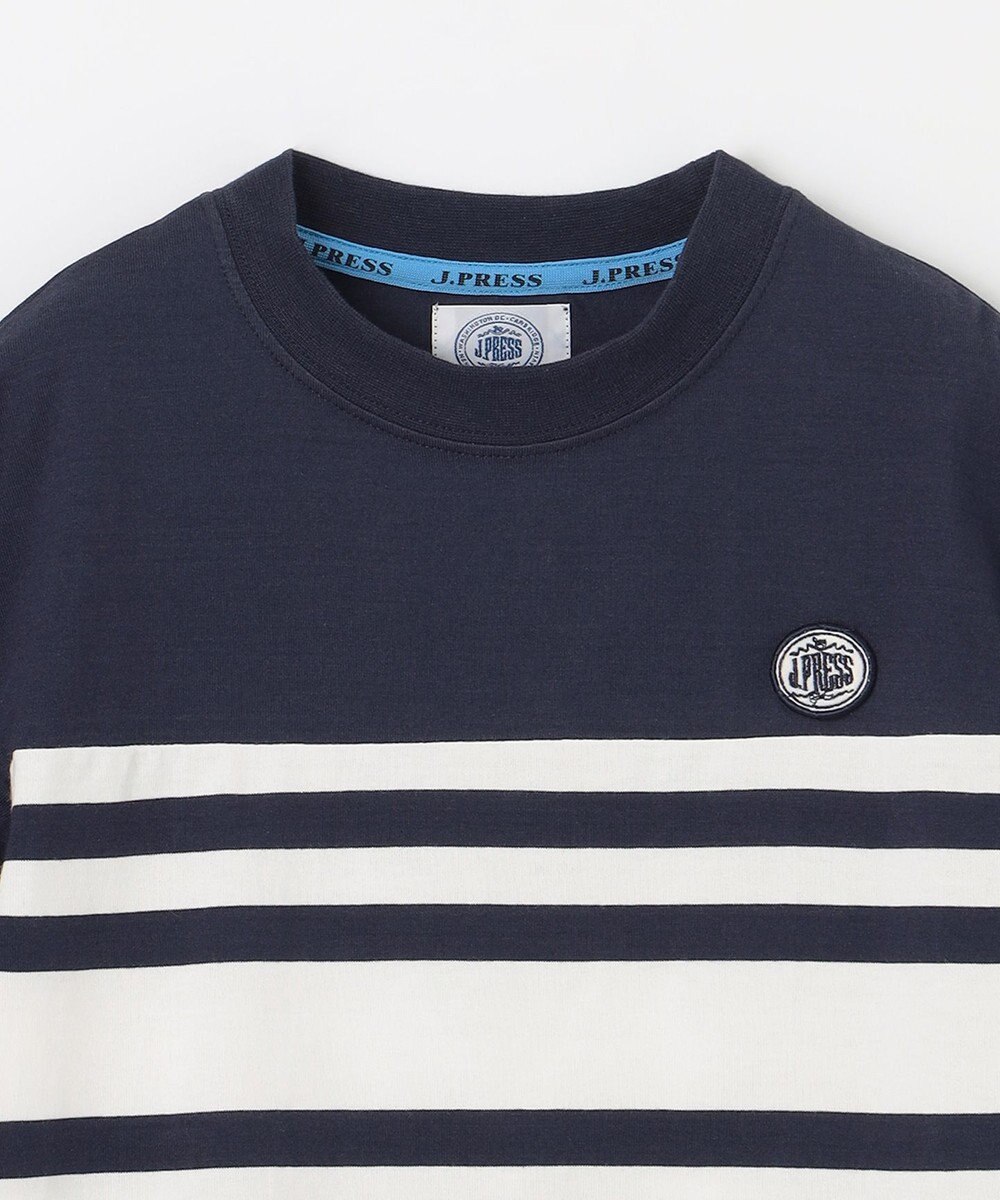 J.PRESS KIDS  【100-130cm】 ボーダービックシルエットＴシャツ 
