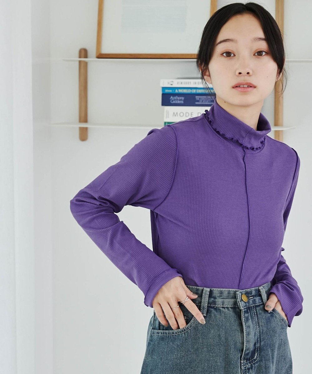 WEGO ソフトタッチカラーリブロンT 