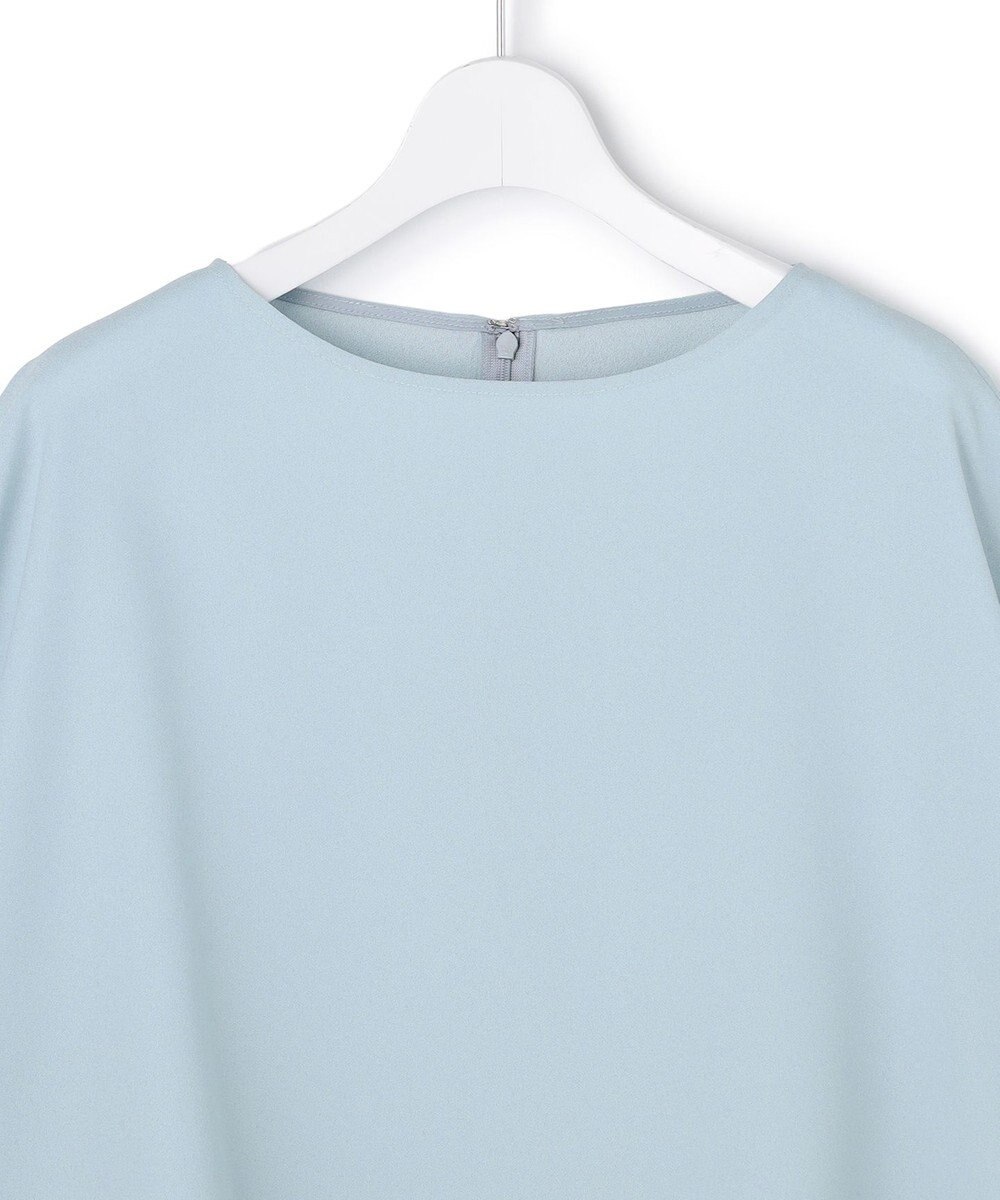 ICB L 【先行予約・WEB限定カラーあり】 FluidBackSatin クロップドブラウス 