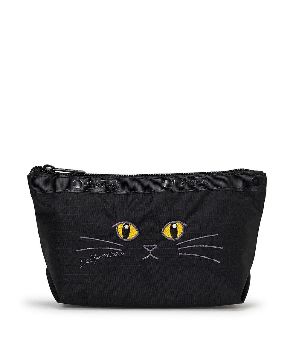 LeSportsac SMALL SLOAN COSMETIC/ブラックキャッツエンブロイダリー 