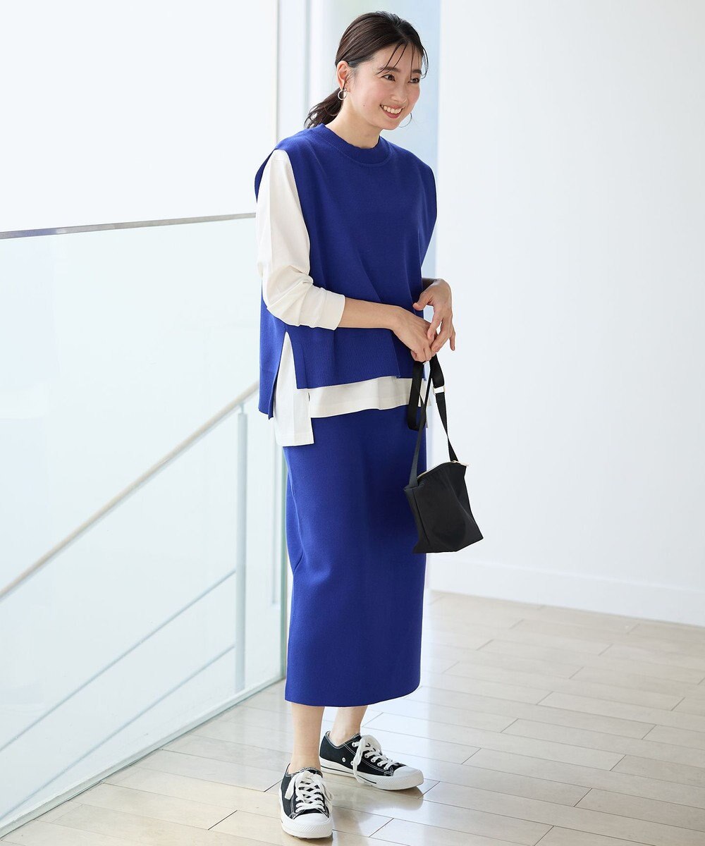 ANY L ニットベスト 