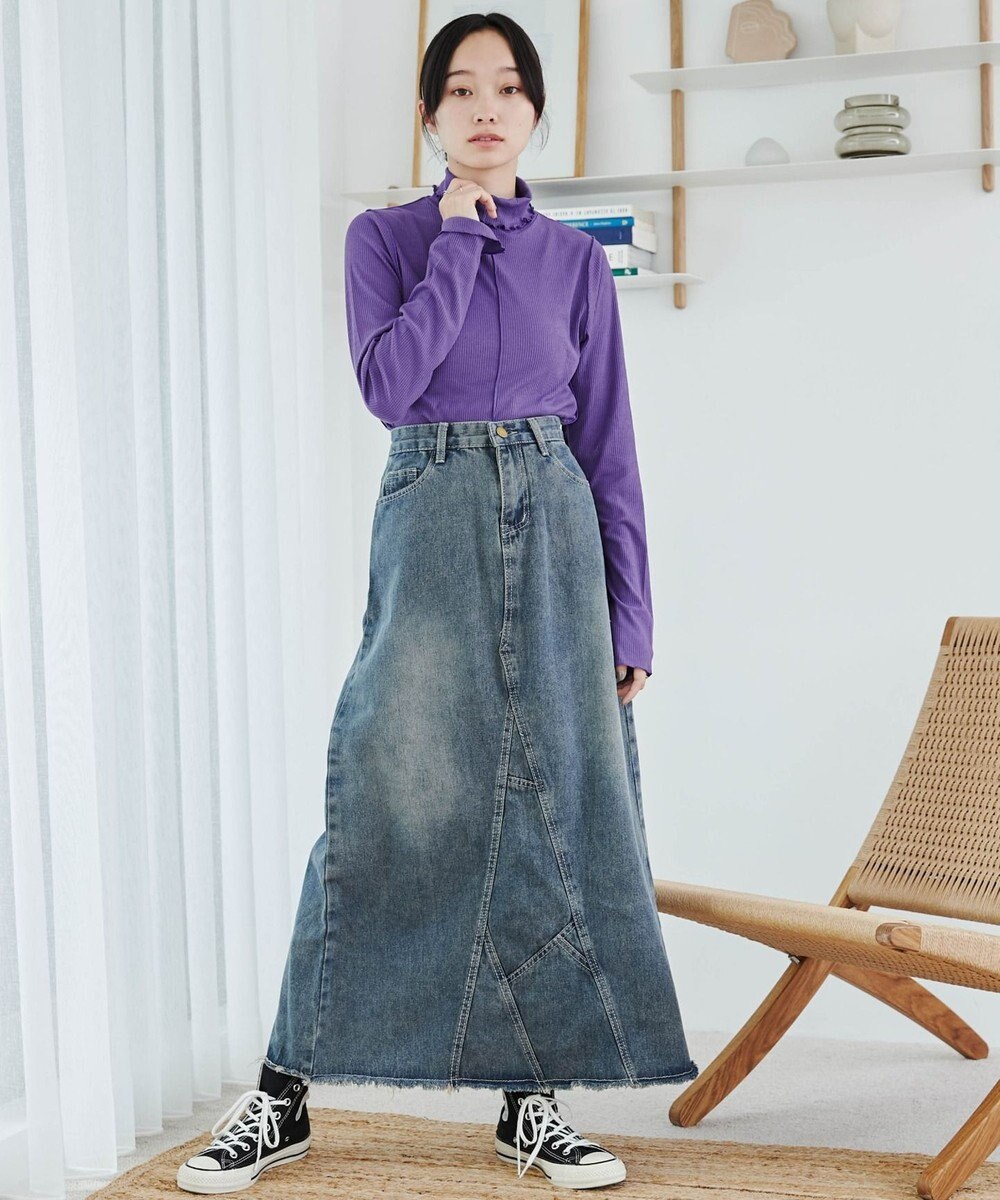 WEGO ソフトタッチカラーリブロンT 