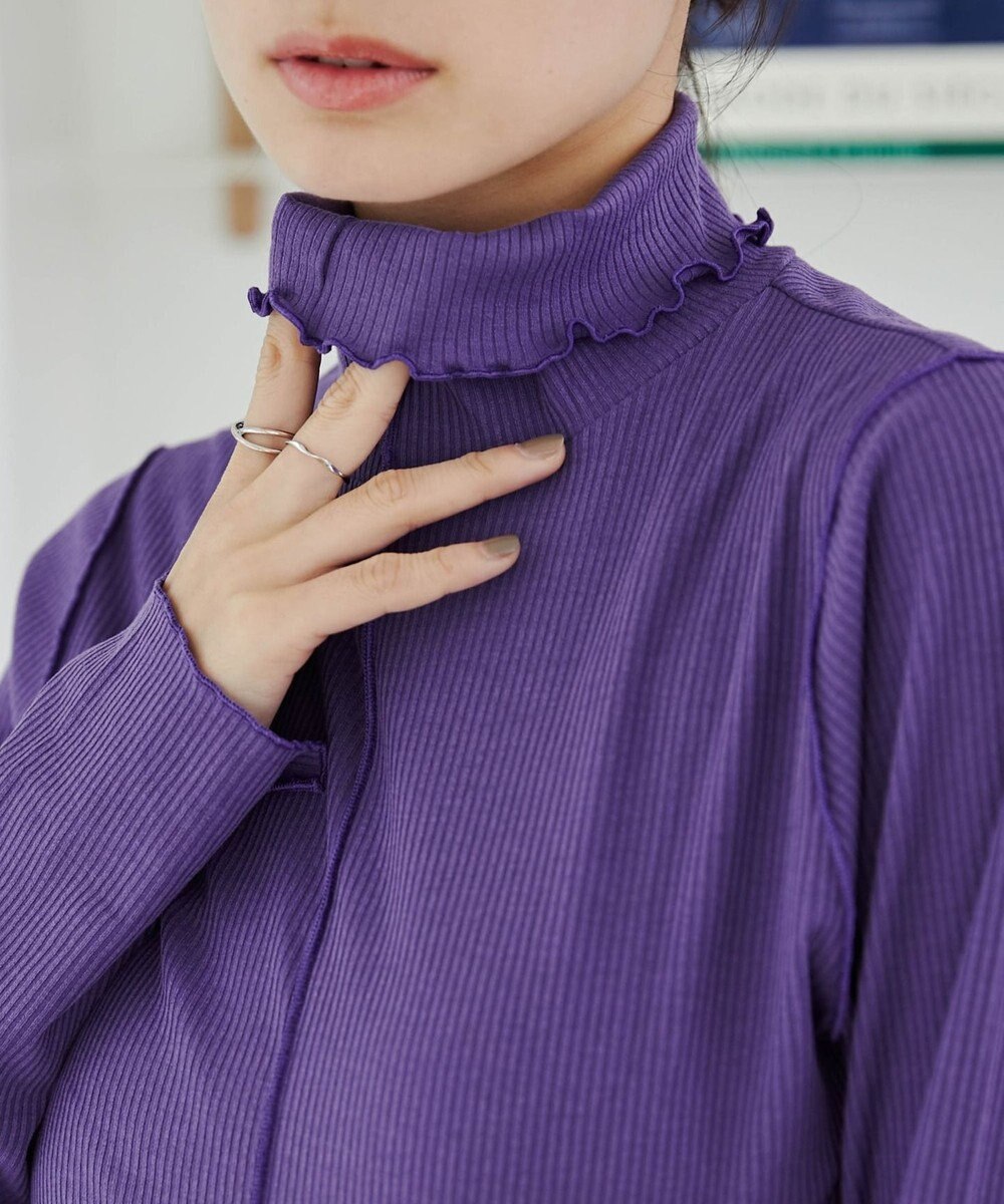 WEGO ソフトタッチカラーリブロンT 