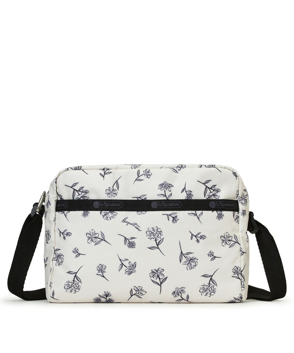 LeSportsac DANIELLA CROSSBODY/インクスケッチドフローラルアイボリー 