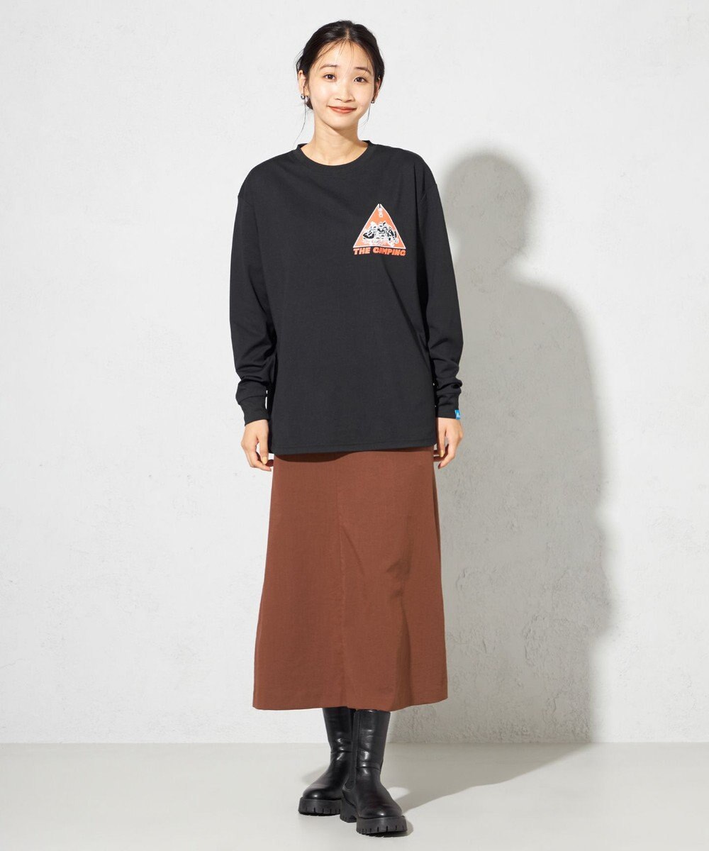 SHARE PARK LADIES 【UNISEX】UVカット アートコラボロングTシャツ〈CAMP〉（S・Mサイズ） 
