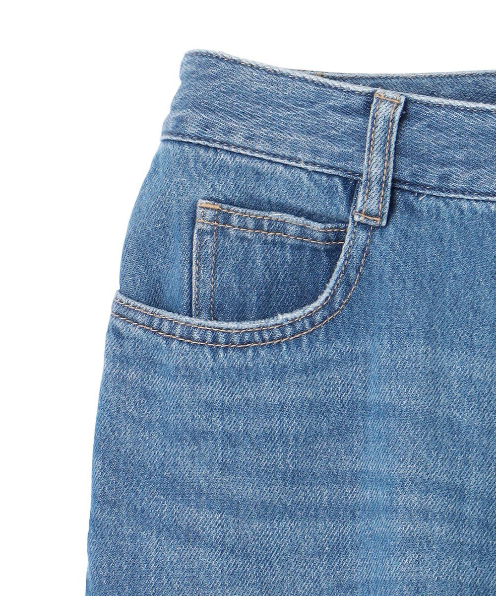 BEIGE， 【洗える・Oggi 11月号掲載】NAVIGLIO / フレアシルエットデニムパンツ 