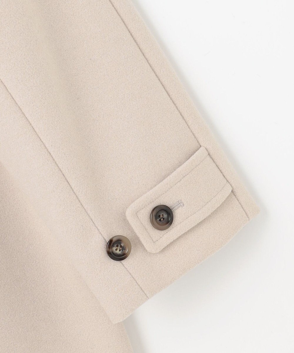 ANY SIS S ウールライクスタンドカラー ミドルコート 