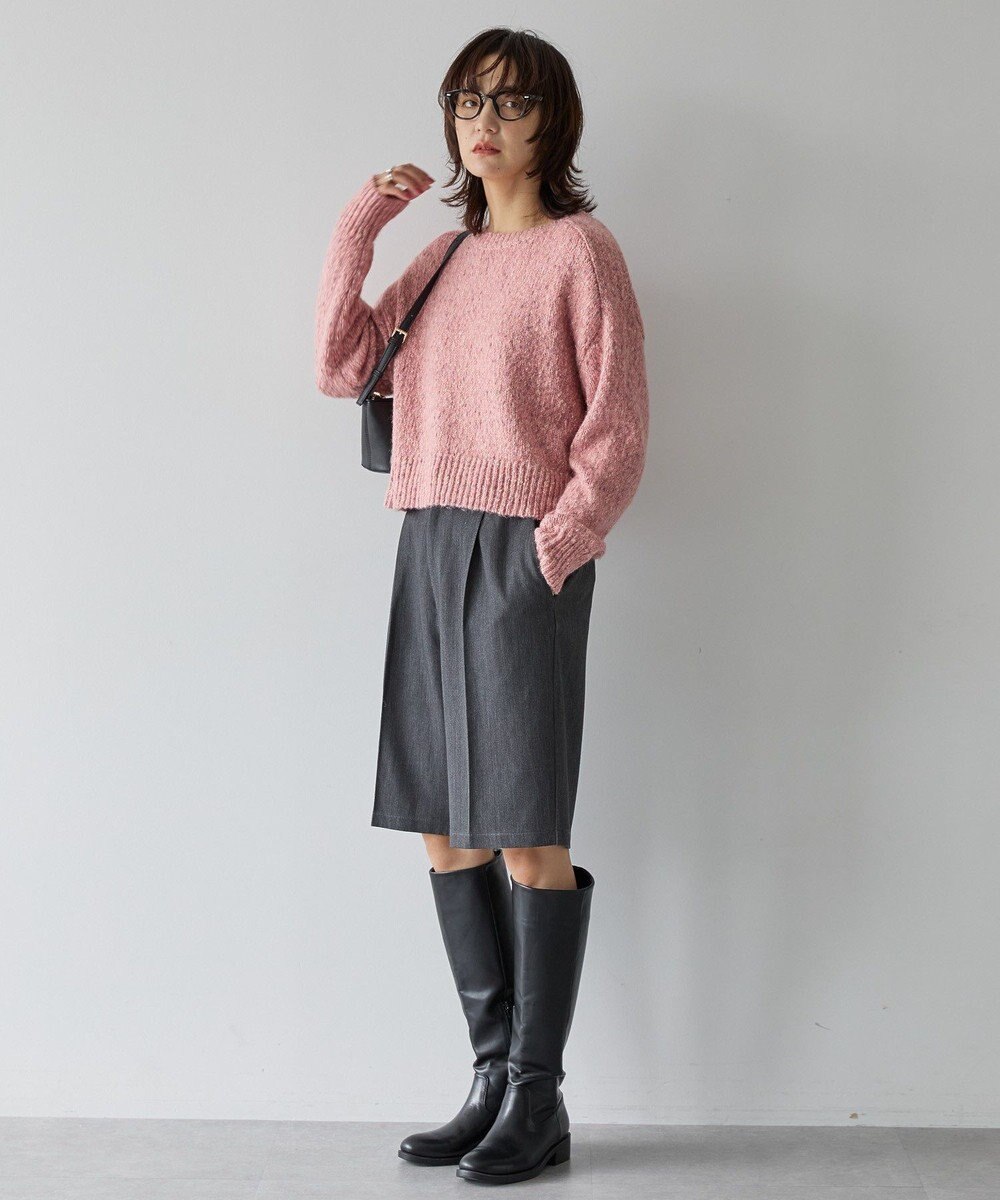 AMERICAN HOLIC ラメmixネップニットプルオーバー 