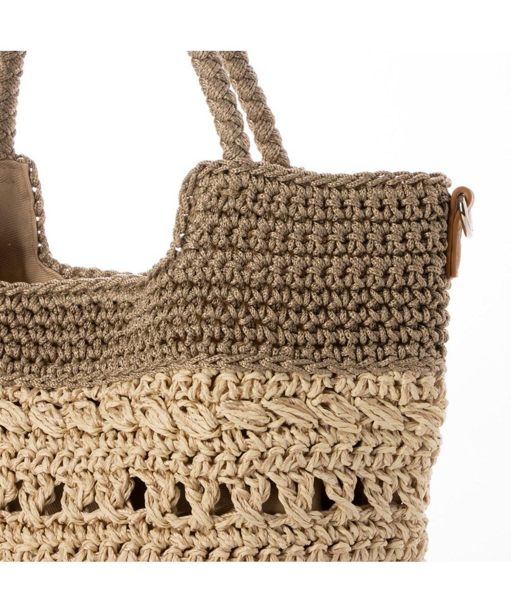 UNBILLION カシュカシュ cachecache / 切替柄編2wayミニトート 