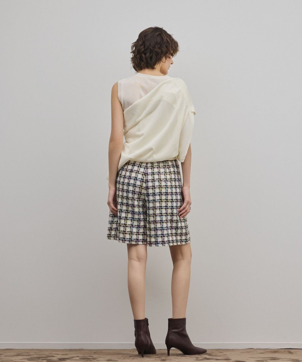 GRACE CONTINENTAL ツイードショートパンツ 