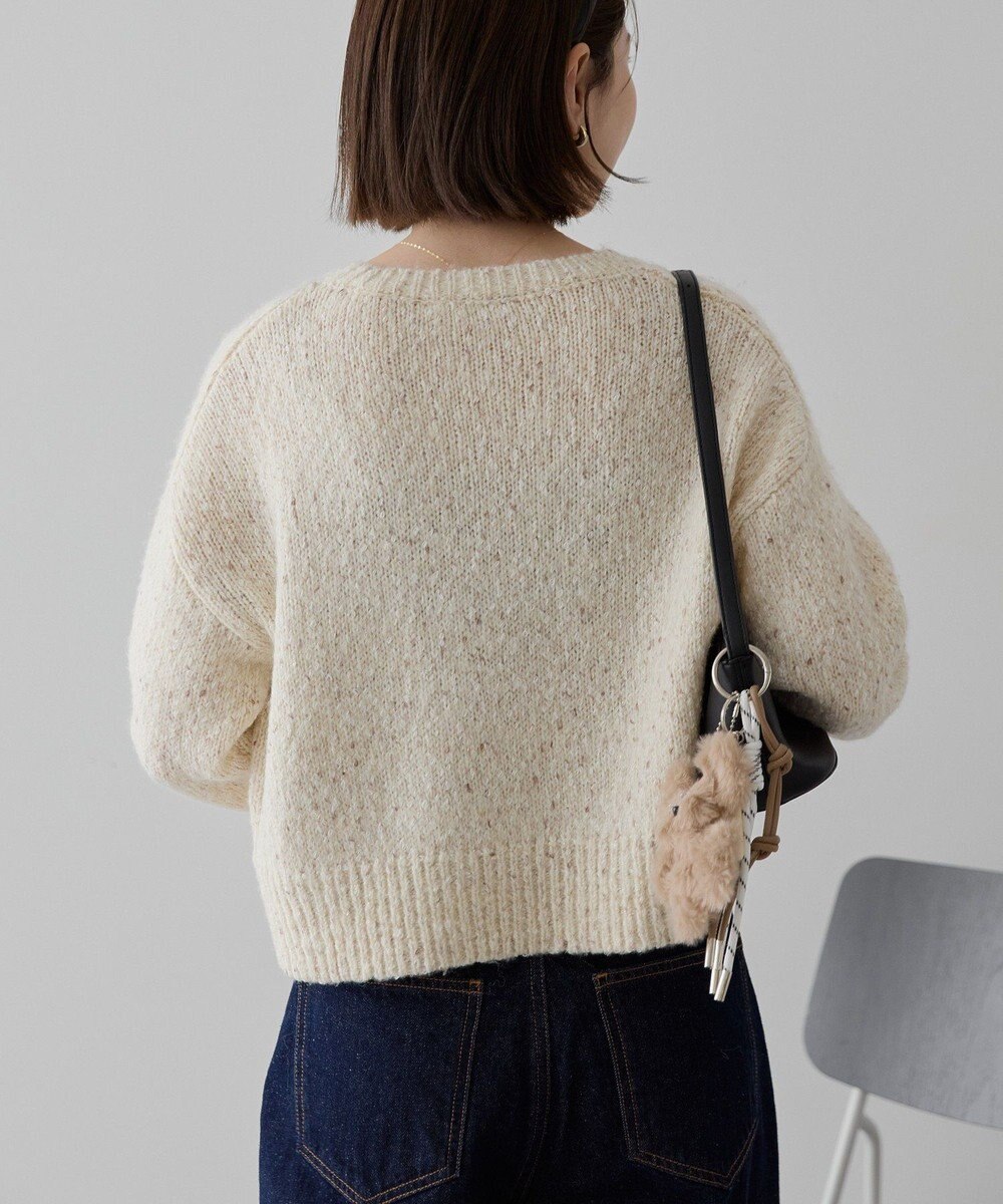 AMERICAN HOLIC ラメmixネップニットプルオーバー 